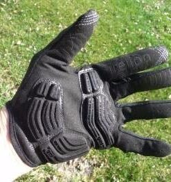 FIRELION Bike Gloves for Men/Women Cycling,Cycling Gloves for Outdoor MTB DH Road Racing,Full Finger Half Finger Padded Bicycle Protective Gloves,Non-Slip Shock-Absorbing Touchscreen Riding Gloves Large Full Black 27 41utOfTA8JL