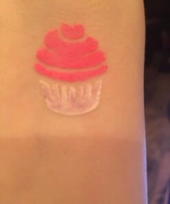 Face Paint Stencil Stickers for Painting Kit (104 Pieces) Thick Tattoo Stencil - Soft, Pliable and Easy to Stick Down and Reuse - Great for Birthdays, Sleepovers, School Carnivals, or Fundraisers 38 41vKFg73aGL