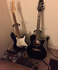 On Stage XCG4 Velveteen Padded Tubular Guitar Stand - (3 Pack) 3 Pack 24 41vc0cnnOtL