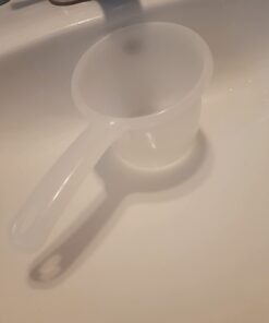JapanBargain, Japanese Plastic Water Ladle Bath Ladle Dipper Leaf Series Made in Japan (1, White) 1 21 41wA70T59wL