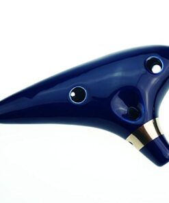 Alternative view of 12 Hole Ocarina From Legend of Zelda Alto C Dark Blue for Any Level Available from OcarinaWind Music Instrument Gift Idea