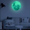 MAFOX Glow in The Dark Wall or Moon Stickers – Luminous Decal Stickers for Simulated Moon Effect at Night – Ideal Kids Decor or Adults – for Kids Boys Girls 29 41wWZF 8pQL