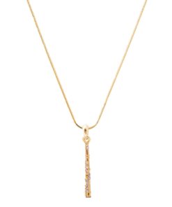 Spinningdaisy Perfect Crystal Flute Musical Instrument Necklace Gold 8 41wZbg4VIeS
