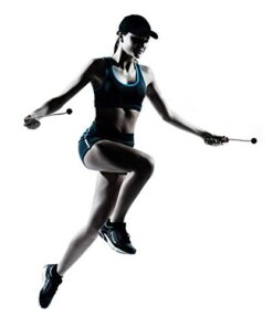 Benvo Weighted Ropeless Jump Rope Cordless Speed Rope Skipping Rope for Double Unders, Exercise, WOD, Boxing, MMA Beachbody Training Fitness- Updated Version Red 27 41weKhWU41L