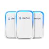 Clarifion - Air Ionizers for Home (3 Pack), Negative Ion Filtration System, Quiet Air Freshener for Bedroom, Office, Kitchen, Portable Air Filter Odor, Smoke Dust, Pets, Eliminator, Mini Air Cleaner 3 Pack