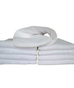 Babygoal Reusable Cloth Diaper Inserts Pack of 12, Absorbent & Breathable Liners, 3-Layer Microfiber Inserts for Cloth Diapers 12T 12pcs 3-layer Microfiber Inserts 15 41wgzQXHUZL