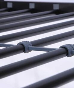 Walker Edison Timothee Urban Industrial Metal Twin over Loft Bunk Bed, Twin Size, Black 33 41x6BjmZzEL