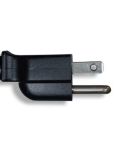 Cablelera Power Cord Extension and Splitter, NEMA 5-15P to NEMA 5-15R x 2, 16 AWG, 13A, 125V (ZWACPQAG-14) Black 14 inch 19 41xK8nnhyLL