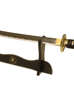 Vulcan Gear Classic Handmade Sharp Japanese Katana Samurai Sword with Scabbard and Single Sword Wood Stand - Choose You Handle (Tsuba) Style Orchid Tsuba 18 41xNopbBOPL