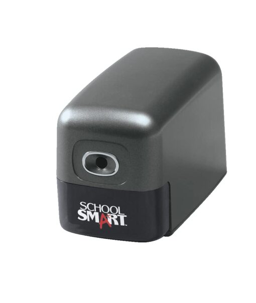 School Smart Electric Pencil Sharpener, 5-1/2 x 3-3/4 x 7-3/4 Inches