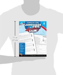 Carson Dellosa | Common Core Language Arts 4 Today Workbook | 4th Grade, 96pgs (Common Core 4 Today) 9 41yEOg6Z36L