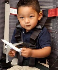 Cares Airplane Harness For Kids - Toddler Travel Restraint - Provides Extra Safety For Children on Flights - Light Weight, Easy to Store and Installs In Minutes, Black 18 41ybpnM9 WL