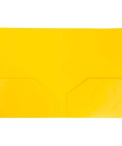 JAM PAPER Heavy Duty Plastic 2 Pocket Extra Tough School Folders - Assorted Primary Colors - 6/Pack 16 41za8DkXUrL