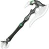 20" Alien Fantasy Battle Axe w/Dagger and Plaque New 4 51 6u6X7cYL