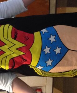ICUP DC Comics - Wonder Woman Be The Character Adult Size 100% Cotton Adjustable Black Apron Adult Wonder Woman 22 51 9EBrl56L