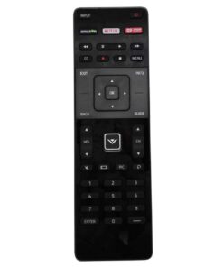 Alternative view of Vizio XRT122 TV Remote for E Series Models Black