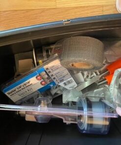 Rolling Tool Box with Wheels, Foldable Comfort Handle, and Removable Top – Toolbox Organizers and Storage by Stalwart 58 51 DaOweviL