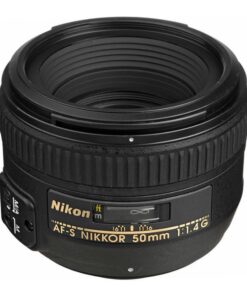 Alternative view of Nikon AF-S FX NIKKOR 50mm f/1.4G Lens with Auto Focus for Nikon DSLR Cameras Lens Only
