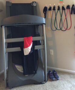 Black Mountain Products Resistance Band Set with Door Anchor, Ankle Strap, Exercise Chart, and Carrying Case 56 51 O72eD9LL