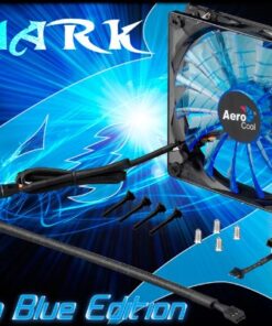 AeroCool Shark 140mm Blue Edition Cooling Fan EN55468 7 51 Rpn1K6lL
