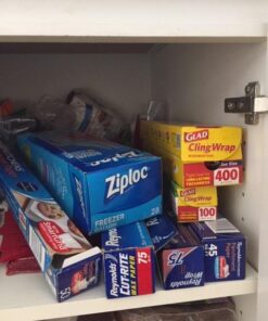 Deco Brothers Wrap Organizer Rack for Kitchen Cabinet, 3 Tier, Bronze 22 51 adcL9diL