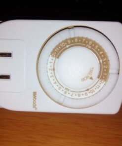 Woods 50006 50006WD Indoor 24-Hour Mechanical Outlet Timer,30 Minute Intervals, Ideal for Automation Holiday Decorations and Christmas Lights, 2 Pack, 2-Pack, Multi, 2 16 51 ahDzs0NL