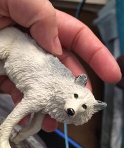Safari Ltd. White Wolf Figurine - Realistic, Hand-Painted 3.6" Model Figure - Educational Toy for Boys, Girls & Kids Ages 3+ 22 51 qBaqoAL