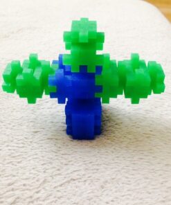 PLUS PLUS - Open Play Set - 600 Piece - Neon Color Mix, Construction Building Stem Toy, Interlocking Mini Puzzle Blocks for Kids Single 41 51 rORUa0cL