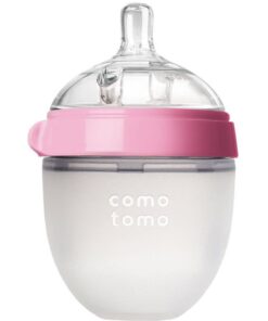 Comotomo Natural Feel Bundle - 2 Items (Pink, 5oz + 8oz) Pink 16 5100M9irRZL