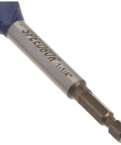 IRWIN SPEEDBOR Tri Flute Wood Drill Bit 1-1/4" X 6"(3041009) 1-1/4-Inch Bit 13 5101XpiCNKS