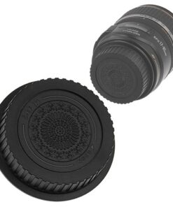 Alternative view of Fotodiox Designer (Black) Lens Rear Cap Compatible with Canon EOS EF and EF-S Lenses