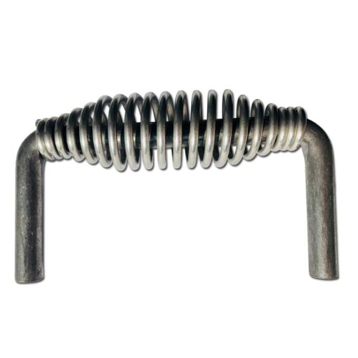 Island Outdoor, LLC 5-3/8" Stainless Spring Handle with 1/2" Steel Rod (6" Wide, 3.5" Tall) - Weld ON