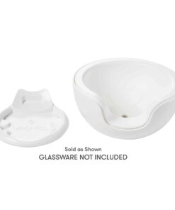 VoChill Stemless Wine Glass Chiller | Keep the Chill In Your Glass | New Wine Accessory | Separable & Refreezable Chill Cradle | Actively Chills Stemless Glassware | Quartz, Pair Stemless Stemless Pair 11 510CjjtMk8L