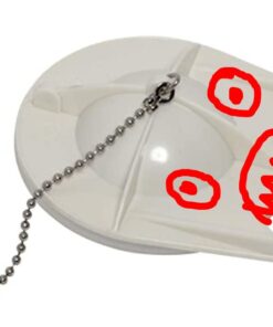 American Standard 738920-0070A 3-Inch Flapper Assembly, White 22 510DROiF7sL