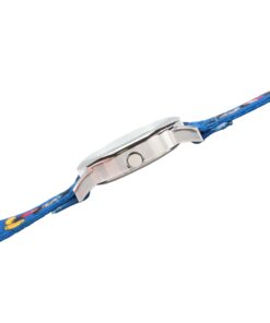 Disney Mickey Mouse Kids' Stainless Steel Time Teacher Analog Quartz Watch Blue 11 510PswTQ 7L