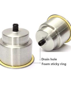 Cup Holder Insert, 2 Pack Stainless Steel Cup Drink Holders, Brushed Bottle Holders with Drain for Marine Boat, Yacht, Truck, RV, Seat 13 510Yk4VlnIL