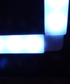 Muzata 6-Pack 3.3ft/1Meter U Shape LED Aluminum Channel System with Cover, End Caps and Mounting Clips Aluminum Profile for Under Cabinet LED Strip Light Installations U1SW WW LU1 60 510frtO1xML