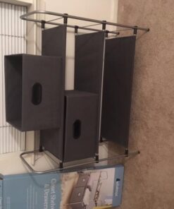 Whitmor Closet Shelves and Drawers - Multipurpose Portable Closet Organization Solution 49 510ivnvrOcL 1