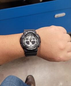 Casio G-Shock GA-100BW-1A White and Black Series Luxury Watch - Black/One Size 31 510iwmKWOeL