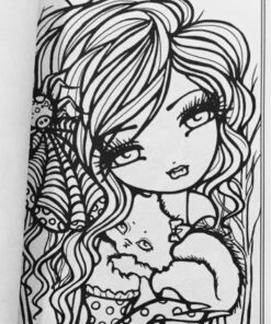 Alternative view of Mermaids, Fairies, & Other Girls of Whimsy Coloring Book: 50 Fan Favs