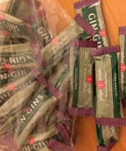 GIN GINS® Original Chewy Ginger Candy by The Ginger People® - Anti-Nausea and Digestion Aid, Individually Wrapped Healthy Candy - Original Ginger Flavor, Large 1 lb Bag (16oz) - Pack of 1 31 510trPyfSrL