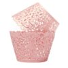 A&S Creavention Vine Cupcake Holders Filigree Vine Designed Decor Wrapper Wraps Cupcake Muffin Paper Holders - 50pcs (Pink) 1 Pink 7 510xSdBqoL 1