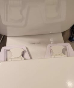 TUSHY Basic 2.0 Bidet Toilet Seat Attachment | A Non-Electric Self Cleaning Water Sprayer w/Adjustable Water Pressure Nozzle, Angle Control & Easy Home Installation (White/Bamboo) White/Bamboo 29 510ymsXMfuL