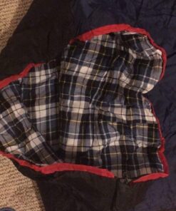 REDCAMP Cotton Flannel Sleeping Bag for Camping Backpacking, Adults Cold Weather Envelope Sleeping Bags with 2/3/4lbs Filling Blue with 2lbs filling 41 5111vcR5u5L