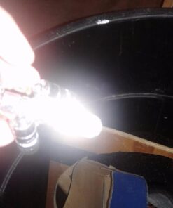 HOSL Mini Led Balloon Lights 60PCS Small Lantern Lights for Balloons, Paper Lanterns, Craft, Halloween, Wedding, Party Decorations String Lights Battery Operated (White, Non-Blinking) White, Non-Blinking 32 5113alryReL