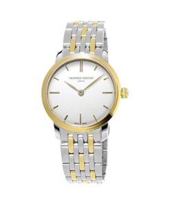 Frederique Constant Slimline Quartz Movement Silver Dial Ladies Watch FC-200S1S33B3 3 5118hKhWPCL