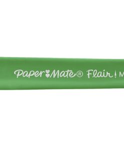 Paper Mate Flair Point-Guard Porous Point Pens, 12 Green Pens (8440152) 9 5119AOTJbL