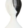 MapofBeauty Mixed Color Short Straight Cosplay Costume Wig (Black/White) 9 511EnTNmsDL