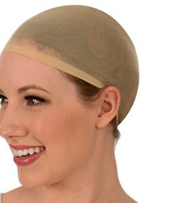 Alternative view of Kangaroo's Fashion, Costume Wig Cap (Pack of 2), Choice of Color: Nude/Beige or Black Nude Beige