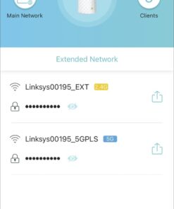 TP-Link WiFi Extender with Ethernet Port, Dual Band 5GHz/2.4GHz , Up to 44% more bandwidth than single band, Covers Up to 1200 Sq.ft and 30 Devices, signal booster amplifier supports OneMesh(RE220) 40 511Jru62 BL